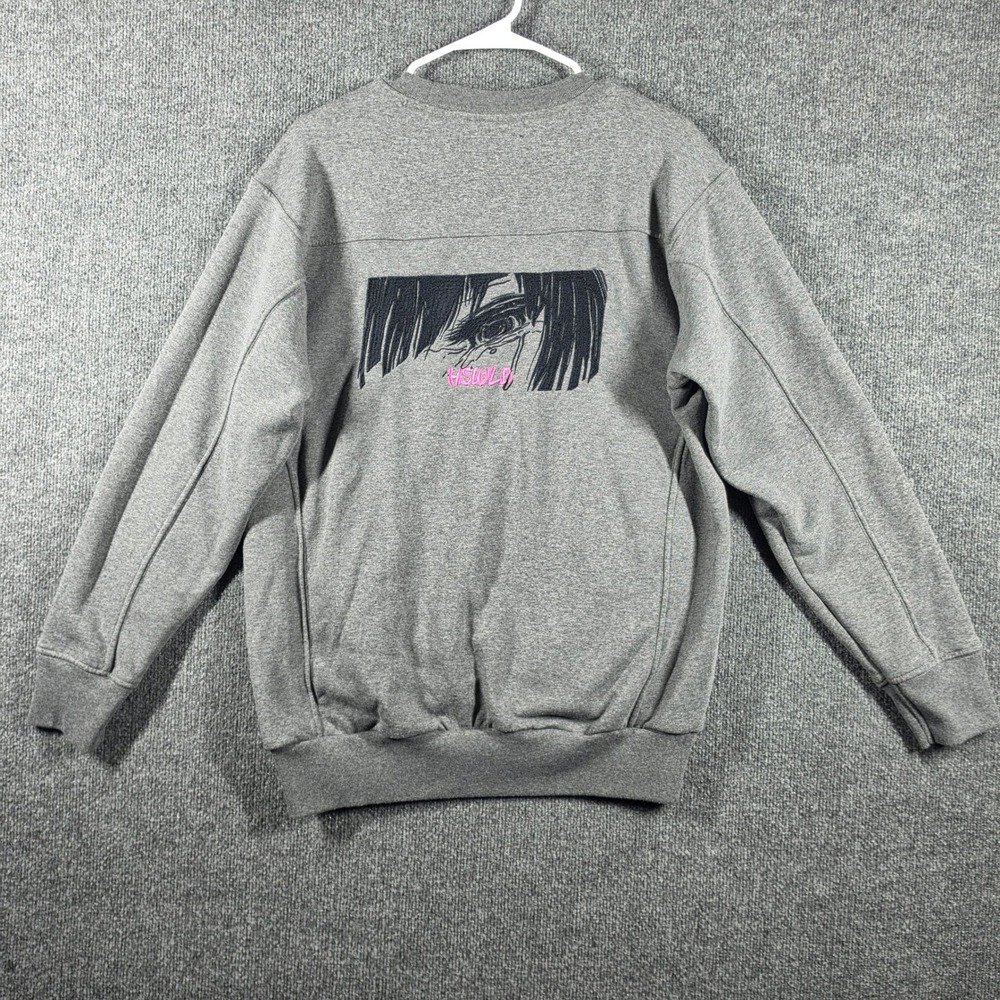 HSWLD Homies Wonderland Sweatshirt Mens Medium Anime Crewneck Grunge Skater LES